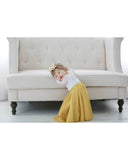 Aurora Maxi Skirt - Mustard
